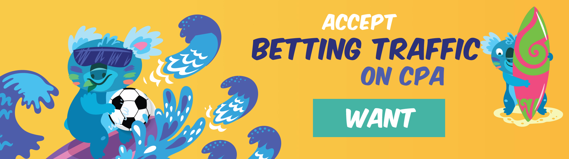 Want CPA for Betting