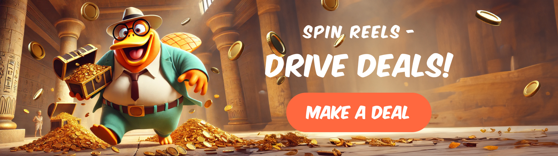 Golden Reels Casino Desktop Interface